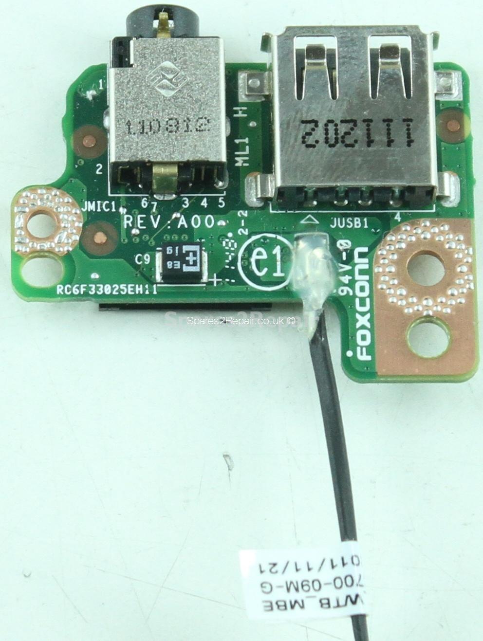 Dell Latitude 5420 - USB & Audio Board - RC6F33825EH11 - 35101C700-09M-G