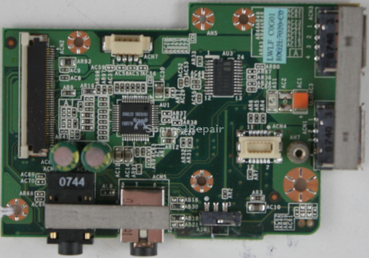 Fujitsu Siemens Amilo Pi 2515 - USB & Audio Board - 35G2L5020-C0 - REV:C