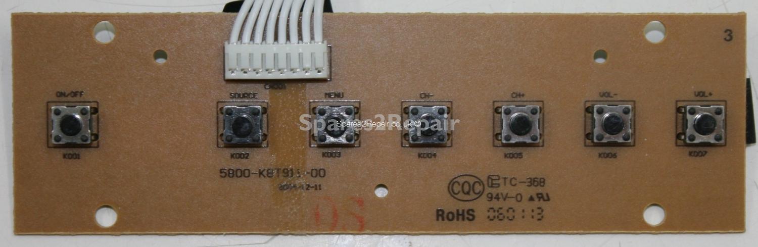 Goodmans GTVL32W8HD - Buttons - 5800-K8T911-00