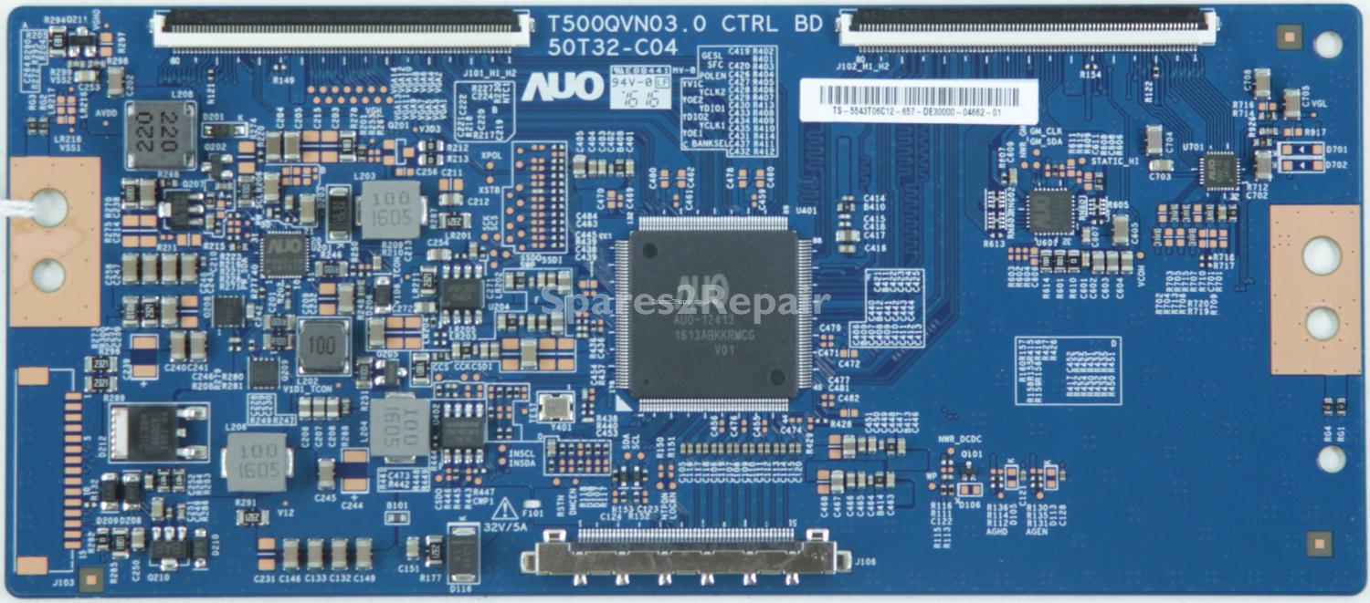 HiSense H43M3000 - T-Con - 55.43T06.C12 - 50T32-C04 - T500QVN03.0 CTRL BD