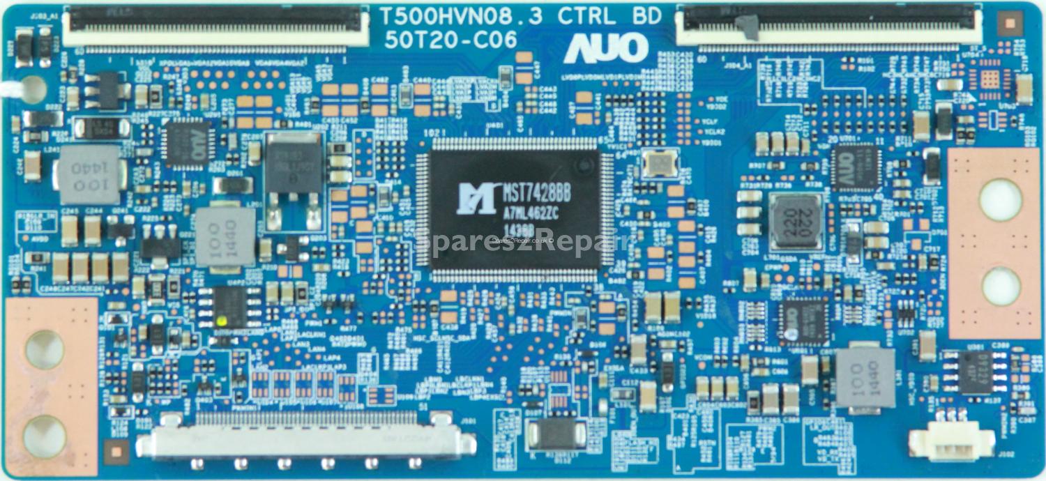 Hisense LTDN50K370WTGEU - T-Con - 55.50T20.C04 - 50T20-C06 - T500HVN08.3 CTRL BD