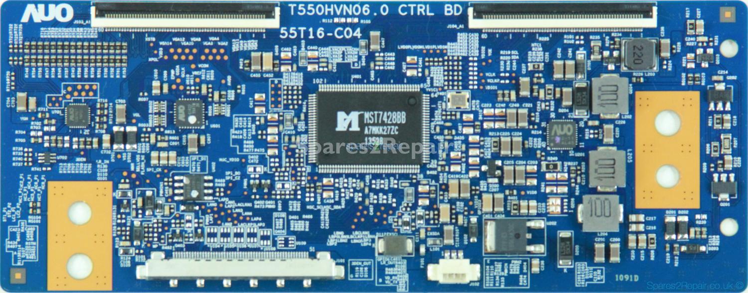Hisense LEDN55K370GPV - T-Con - 55.55T16.C03 - 55T16-C04 - T550HVN06.0 CTRL BD