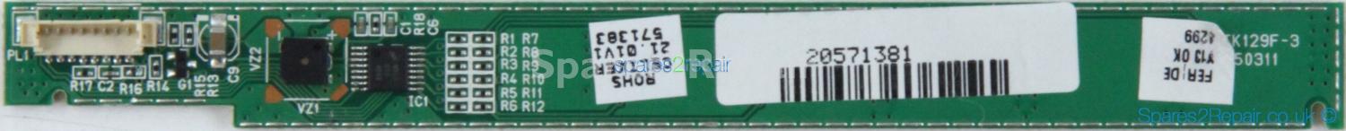 Hitachi L26DN04U - Touch Buttons - 20571381 - 17TK129F-3 - 150311