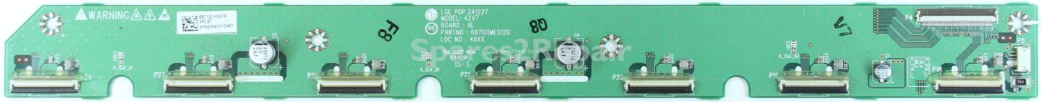 LG 42PX4DV - Buffer - 6871QLH047A - 6870QME012B - LGE PDP 041227 - 42V7 XL