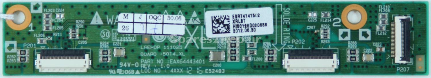LG 50PA4500 - Buffer - EBR74141502 - EAX64443401 - REV: 1.0 - 50T4_XL - LGEPDP 111025