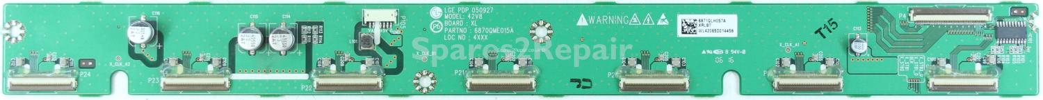 LG 42PC3DVA - Buffer - 6871QLH057A - 6870QME015A - LGE PDP 050927 - 42V8 XL