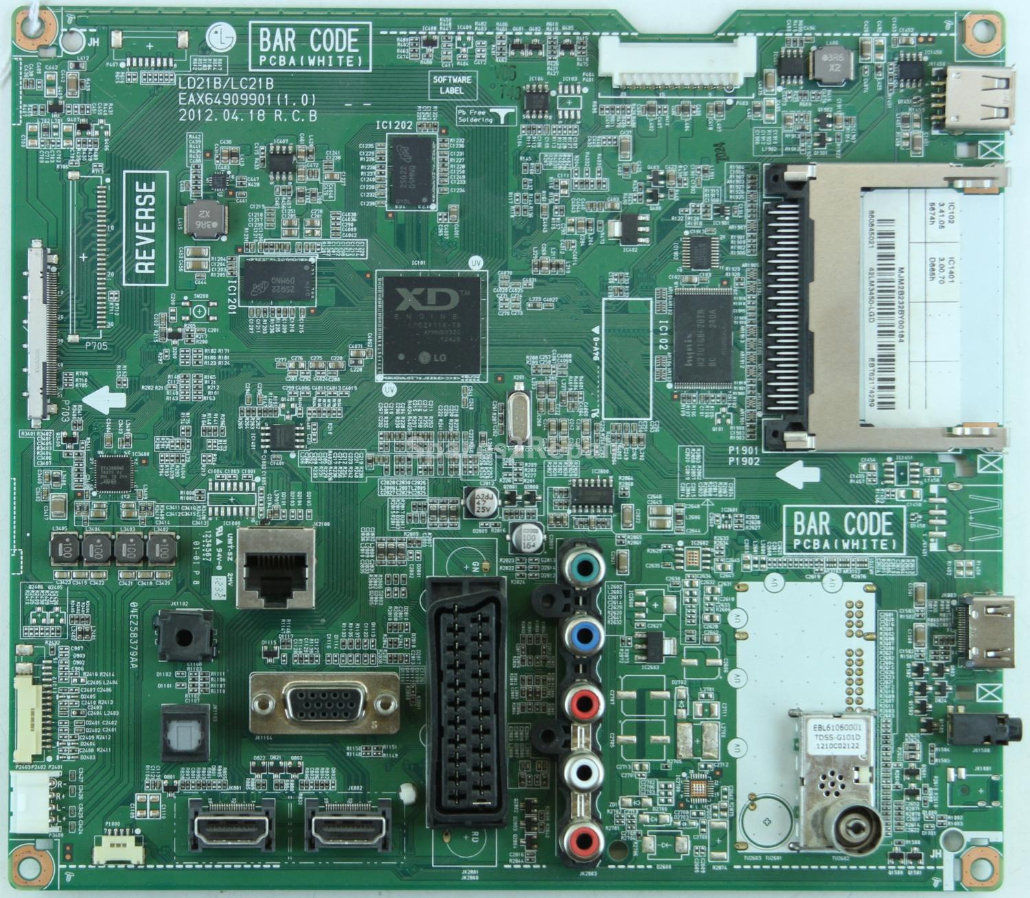 LG 42LM3450 - Main AV - EAX64909901 (1.0) - EBT62174289 - LD21B/LC21B