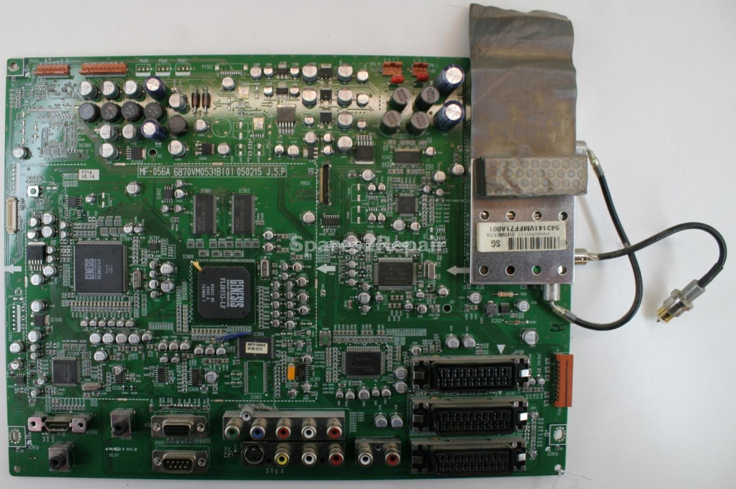 LG 42PX3RV - Main AV - MF-056A - 6870VM0531B (0) - 050215