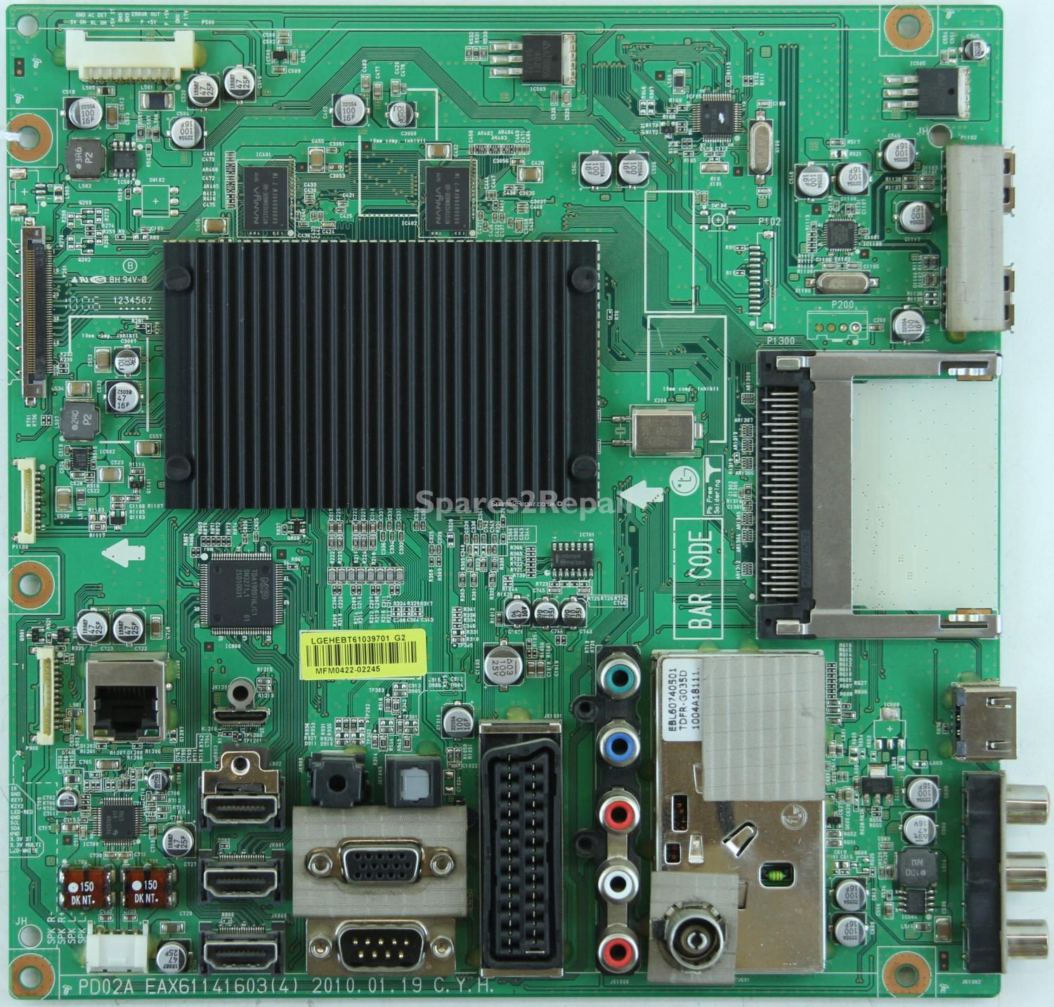 LG 50PK790 - Main AV - EBT61039701 G2 - EAX61141603(4) - PD02A