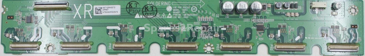 LG 50PX4D-EB - 50X3 XR - 6870QSC004C - PDP050312