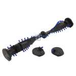 Compatible for Dyson DC04, DC07, DC14, DC33 Series Clutched Brush Bar Assembly with Two Interchangeable Sets of End Caps