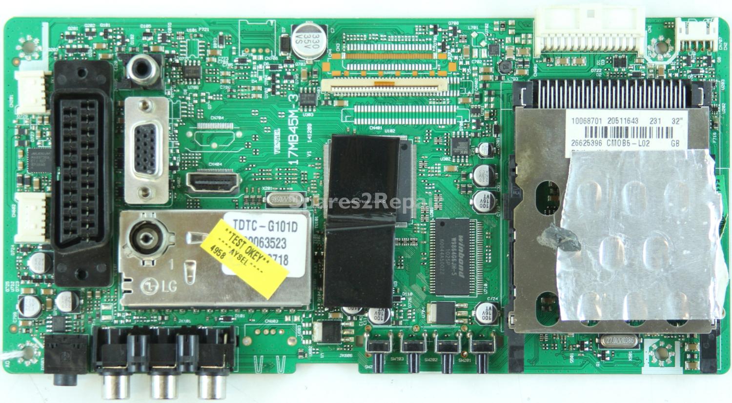 Murphy 32883IDTVHDDVD - Main AV - 20511643 - 17MB45M-3 V1 - 141209