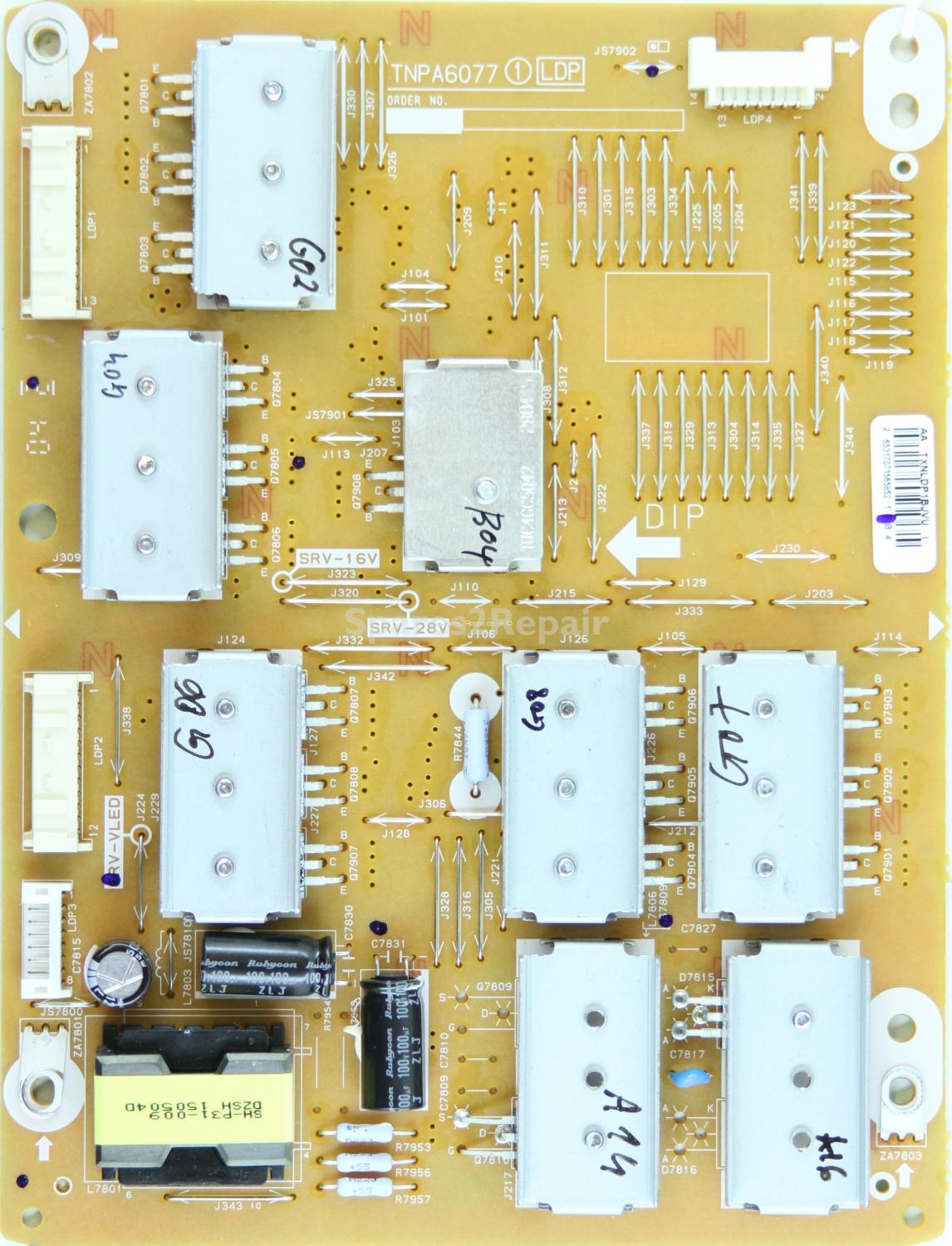 Panasonic TX-50CX680B - LED Driver Board - TNPA6077 1 LDP - TXNLDP1BJVU AA