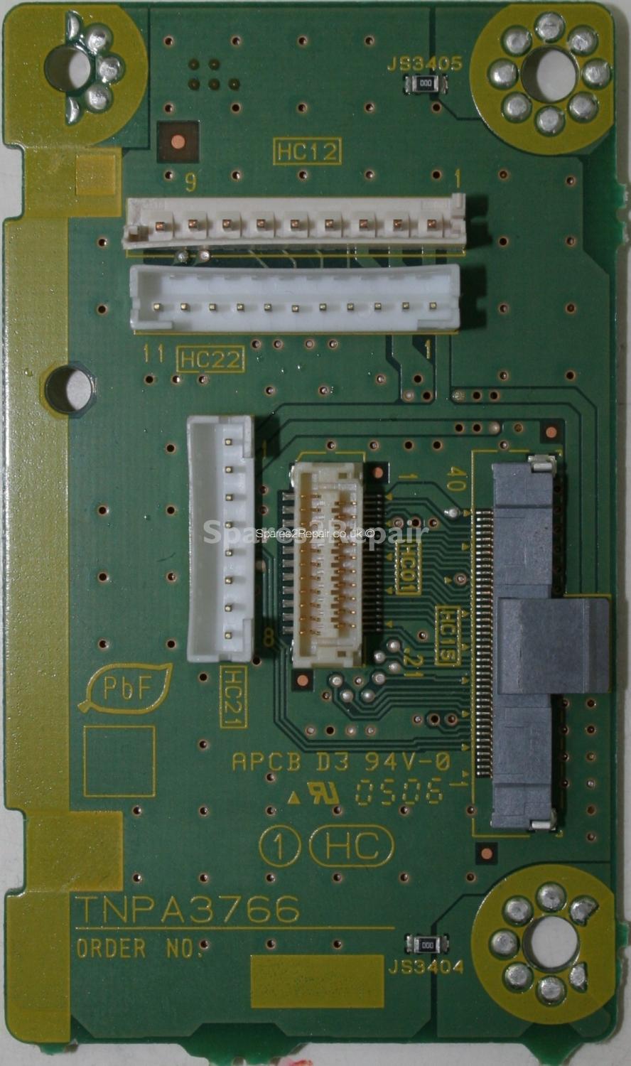 Panasonic TH-37PX60B - Connector - TNPA3766