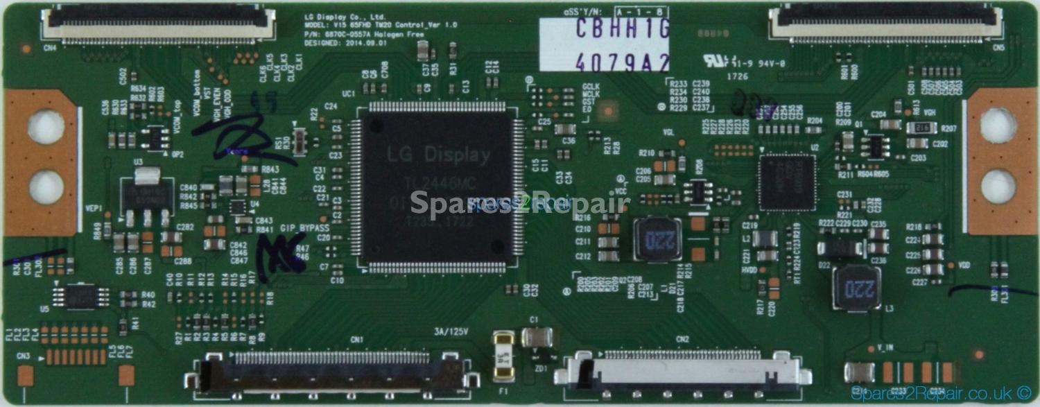 Philips 65BDL4050D - T-Con - 6871L-4079A - 6870C-0557A - V15 65FHD TM20 Control_Ver 1.0