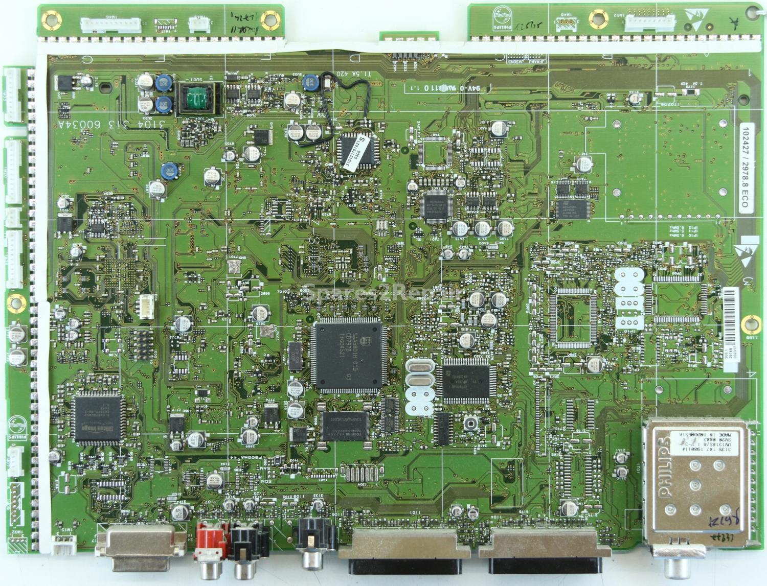 Philips 42PF9966/12 - Main AV - 3104 313 60034A - 3104 303 38944A