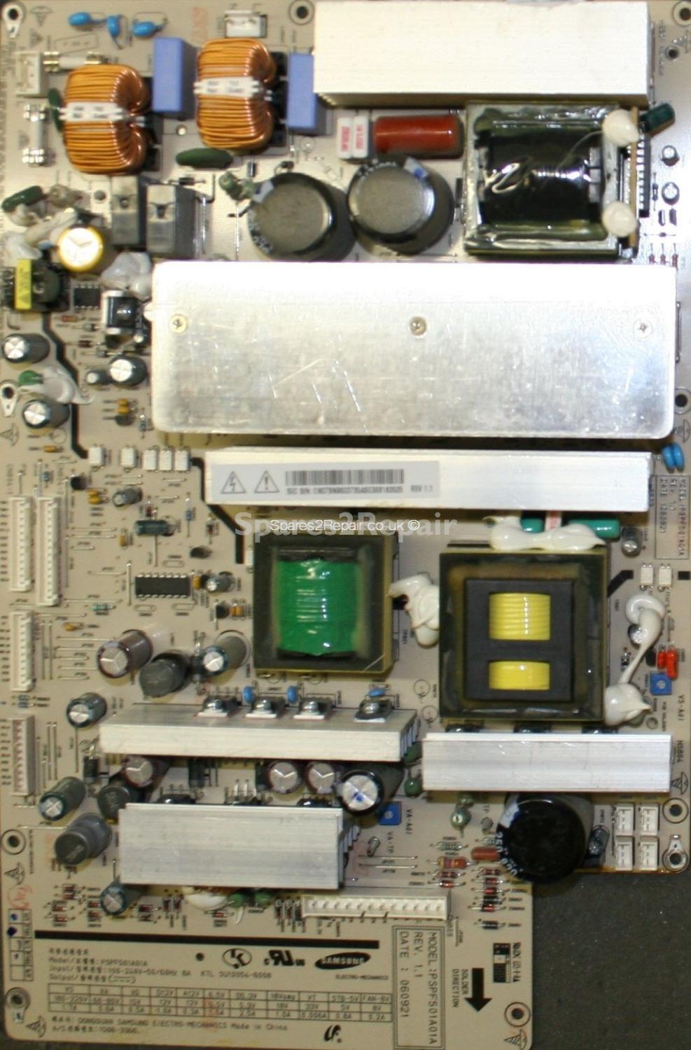 PS-50C7HDX - PSU - PSPF501A01A Rev1.1 - KTL SU10054-6008