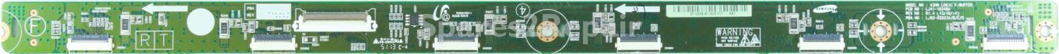 Samsung PE43H4500 - Buffer - LJ92-02023A A1 - LJ41-10348A R1.4 - 43HH LOGIC F-BUFFER