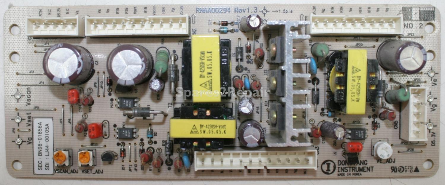 Samsung PS-42D5S - Sub PSU - BN96-01856A - LJ44-00105A - RNAA00294 Rev1.3