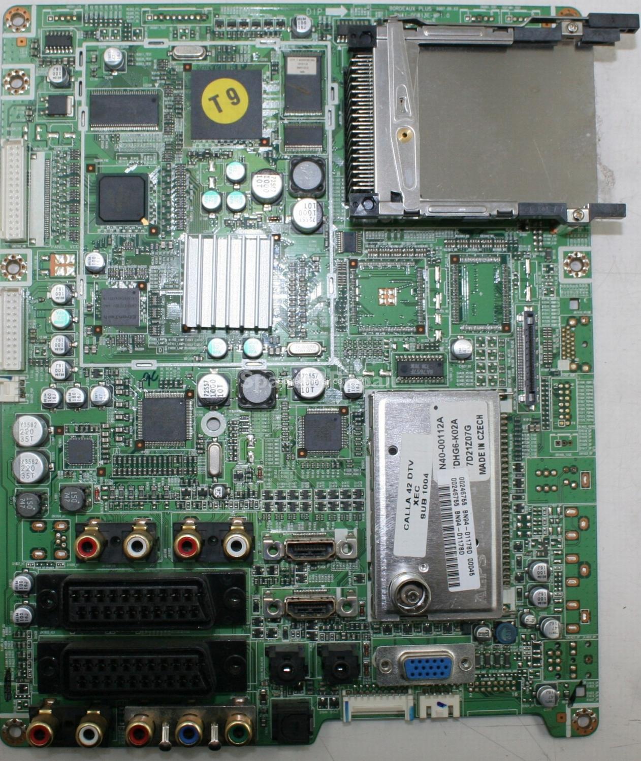 Samsung PS-42Q97HD - Main AV - BN94-01178D - BN41-00813E-MP1.0 BORDEAUX PLUS