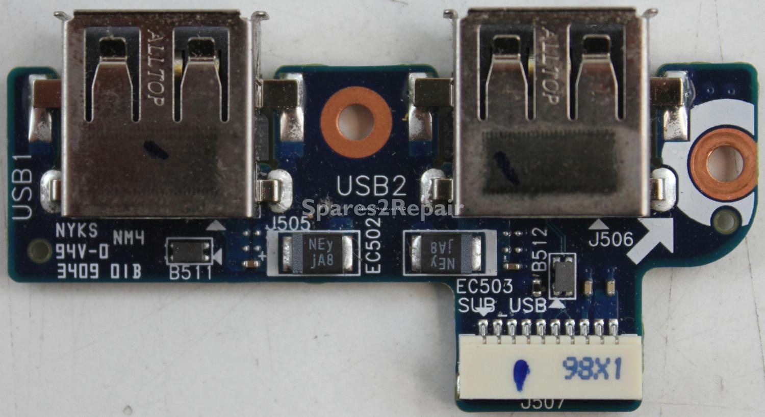 Samsung X120 - USB Board - BA92-05832A - REV:1.0(090731)-3