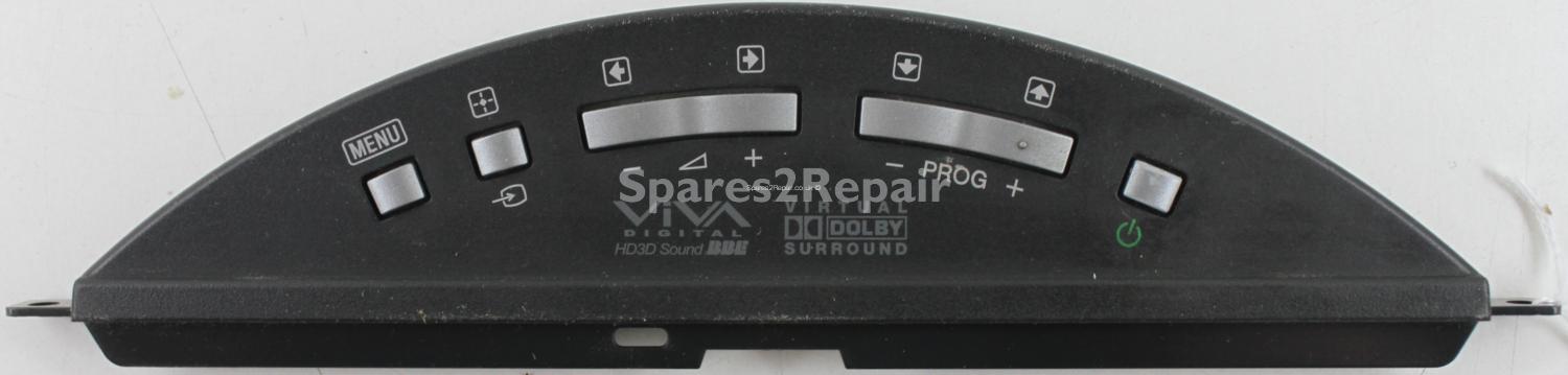 Sony KDL-26S3000 - Buttons - 1-875-026-11 - 1-729-088-11 - A1334489A