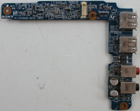 Sony Vaio PCG-391M - USB & Audio Board - 1P-1076G02-8010 - REV:1.0