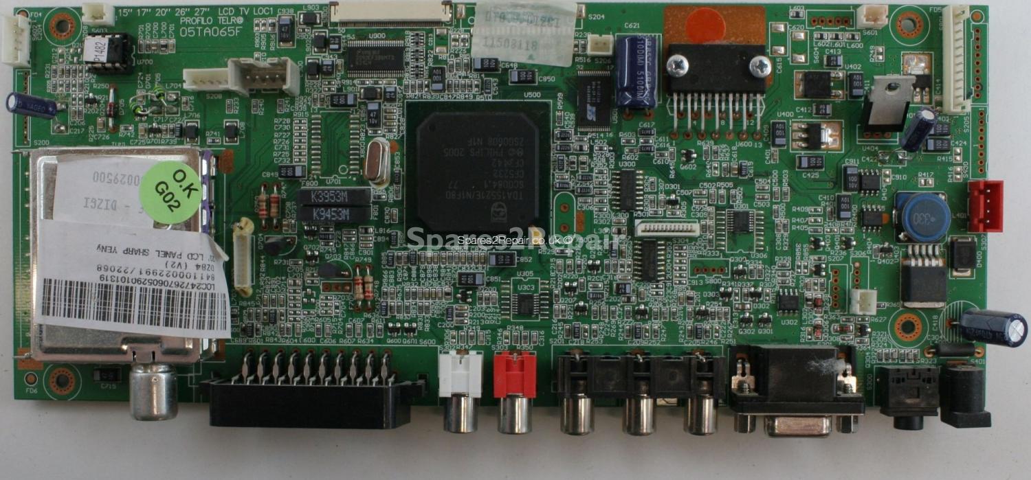 Technosonic LCD2050D - Main AV - 05TA065F